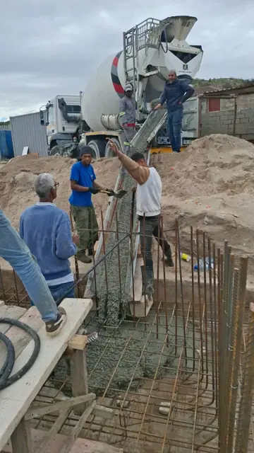 Masjid construction progress, photo 11